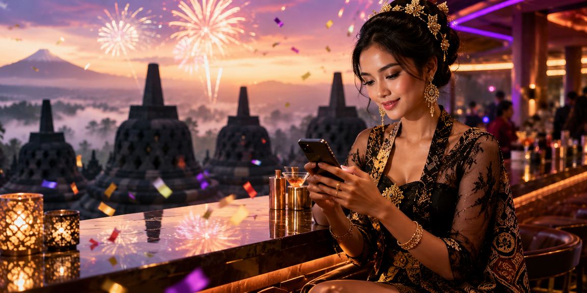 Perayaan festival dengan dekorasi bonus VIP eksklusif untuk anggota platform hiburan